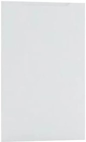 Szary front zmywarki z panelem zakrytym 45 cm R0-K65