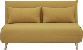 Sofa rozkładana z funkcją spania SPIKE II curry