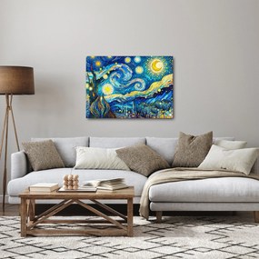 Obraz – Mozaika gwiaździstej nocy (70x50 cm)