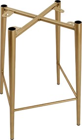 Hoker krzesło barowe Velvet podstawa złota BL06