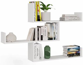 Biała wisząca półka nad biurko S5-C27