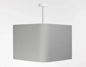 Lampa wisząca KWADRO LEN 009-40w20 szara BPS KONCEPT