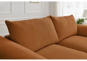 Pomarańczowa sofa 193 cm Ernest – Bobochic Paris