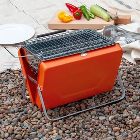 Przenośny grill na węgiel drzewny Burnt Orange – Rex London