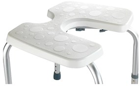 Taboret pod prysznic Wenko Hygienic Stool White, 53x46 cm