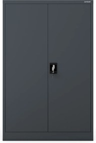 Metalowa szafa aktowa Kevin 90x40x140 cm, antracyt