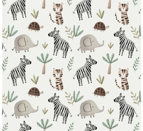 Zestaw 2 szt. dekoracyjnych poszewek na poduszkę JUNGARI 40x60 cm, kremowy