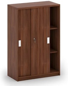 Szafa przesuwna MIRELLI, 800 x 400 x 1200 mm, orzech
