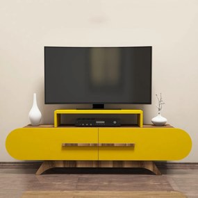 Stolik pod telewizor Rose Walnut Yellow