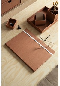 Kartonowy organizer na dokumenty Paulina Restore Paper Laminate A4 – Bigso