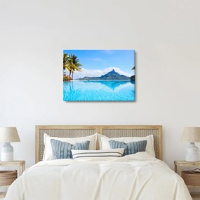 Obraz - Palmy i plaże (70x50 cm)