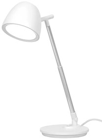 Biała regulowana lampka LED na biurko - 3X A686 A9-W97