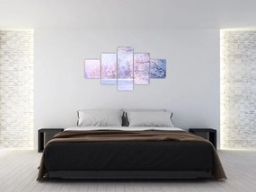 Obraz - Mroźna zima (125x70 cm)