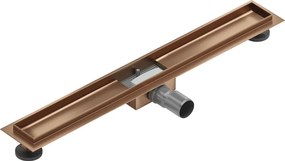 Mexen Flat korpus do odpływu liniowego 70 cm, miedź szczotkowana - 1C15070
