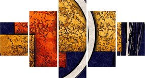 Obraz abstrakcji (125x70 cm)