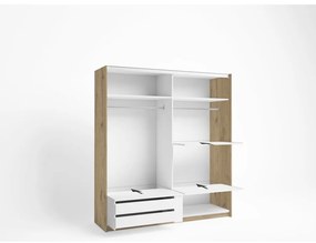 Biała niska komoda 88x35 cm Brisa – Marckeric