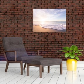 Obraz piaszczystej plaży (70x50 cm)