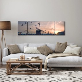 Obraz wiatraka (170x50 cm)