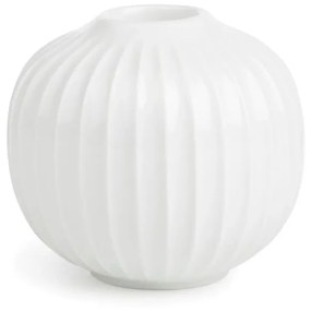 Biały porcelanowy świecznik Kähler Design Hammershoi, ⌀ 7,5 cm