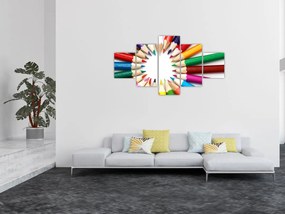 Obraz kredek (125x70 cm)