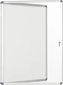 Gablota z białą magnetyczną powierzchnią, 720 x 980 mm