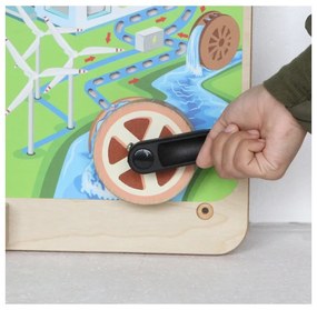 Masterkidz tablica edukacyjna energia odnawialna i nieodnawialna montessori