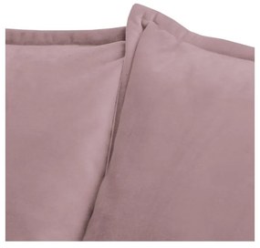 Lawendowa aksamitna sofa 138 cm Juli – Ropez