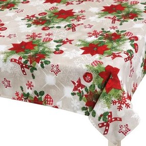 Bellatex Obrus Gwiazda Bożego Narodzenia czerwona,70 x 70 cm, 70 x 70 cm