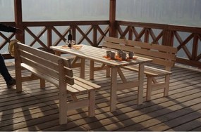 Ławka ogrodowa VIKING - 180 cm