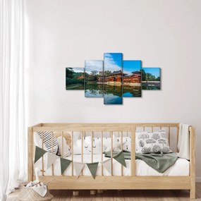Obraz - Świątynia Byodo-in, Japonia (125x70 cm)