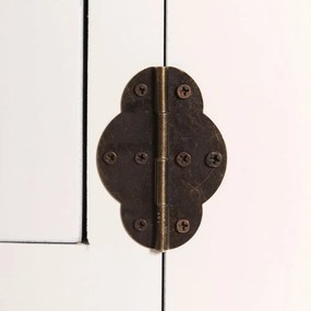 Biała niska komoda 130x50,5 cm Oriente – Ixia