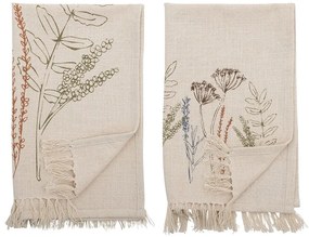Bawełniane ścierki zestaw 2 szt. 45x70 cm Bea – Bloomingville