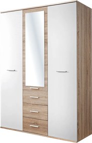 Szafa DINO 3D3S dąb/biała