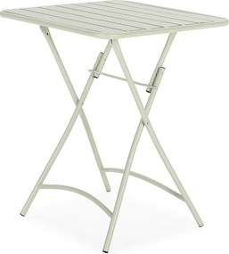 Stół ogrodowy składany Perla zielony metal
