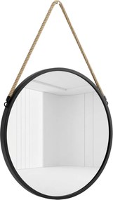 Lustro okrągłe na jutowym sznurku GEMA, Ø 37 cm