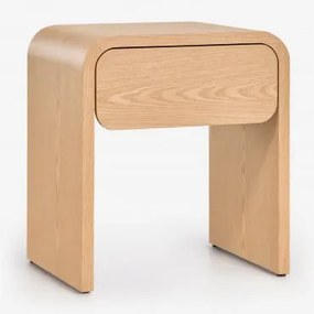 Szafka Nocna 45x40 Cm Z Mdf Rosbel Roble - Sklum