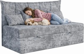 Młodzieżowe łóżko tapczan 90x200 32 kolory W7-H41