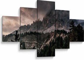 Obraz Gór Skalistych (125x70 cm)