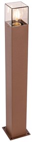 Inteligentna lampa stojąca ogrodowa brązowa rdza 70 cm w tym Wifi P45 - Denmark