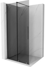 Mexen Velar ścianka prysznicowa rozsuwana Walk-in 70 x 200 cm, grafit 8 mm, gun metal - 871-070-000-43-95