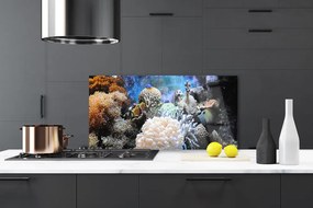 Szkło Ozdobne do Kuchni Bogactwo Oceanicznej Rafy