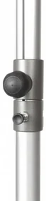 ALU EXPERT Telescope 4 m - duży parasol ogrodowy : Substancja Desen - 812