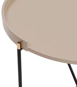 Stolik do odkładania Mandy Beige, 2 szt.