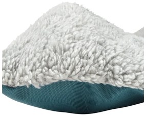Niebieskie legowisko podróżne dla psów z materiału sherpa 80x50 cm Essentiel – Love Story