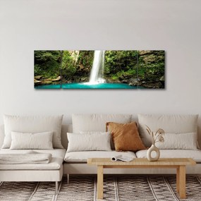 Obraz - Wodospad (170x50 cm)