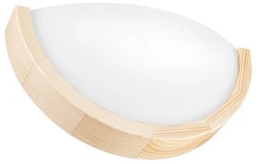 Kinkiet NATURAL SLIM 1xE27/60W/230V sosna