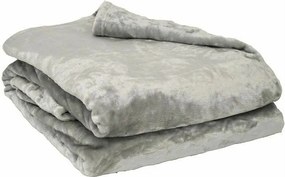 Kołdra z Mikroflaneli 180x220 cm Perłowa Miękka i Lekka