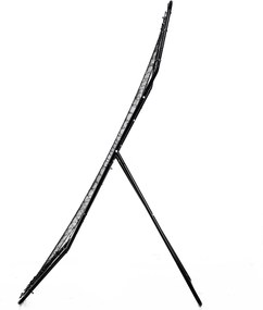 HOMCOM Odbijacz Baseballowy z Wieloletnią Wytrzymałością, Metalowa Rama, Zielona Strefa Trafienia, 174W x 123S x 90G cm