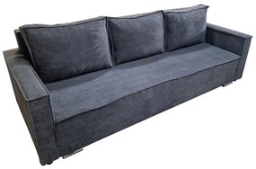 Ponadczasowa sofa z rozkładaną funkcja spania i pojemnikiem na pościel, Ella, szeroka gama kolorystyczna