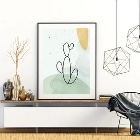 Plakat - Kaktus (A4)